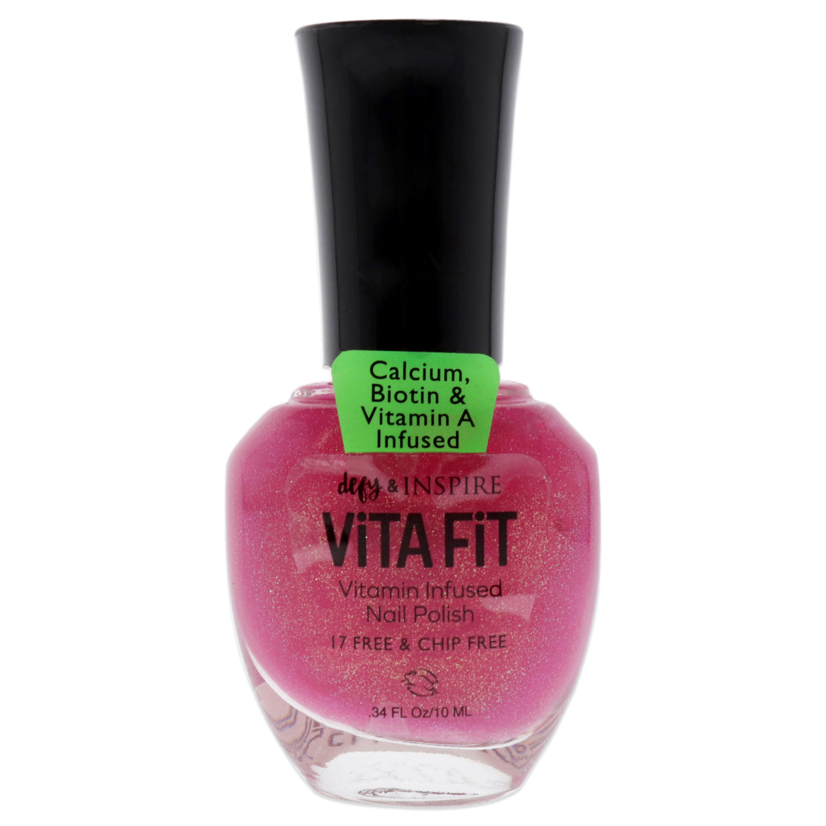 Vita Fit Vitamin Infused Nail Polish  5020 Fitalicious by Defy and Inspire for Women  034 oz Nail Polish