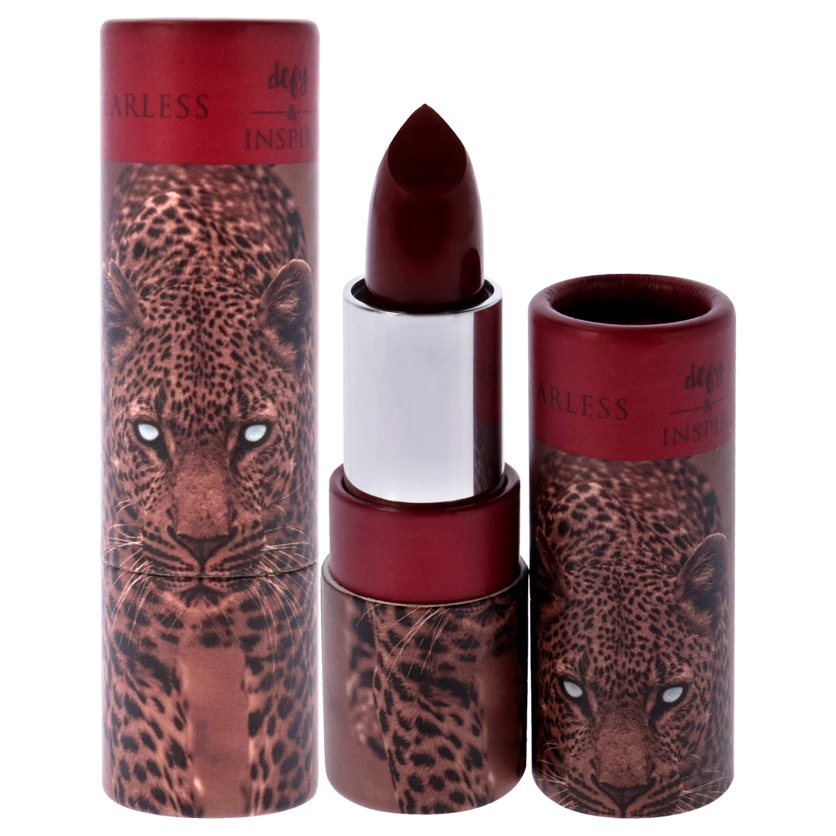 Cream Lipstick  15 Fearless by Defy and Inspire for Women  0134 oz Lipstick