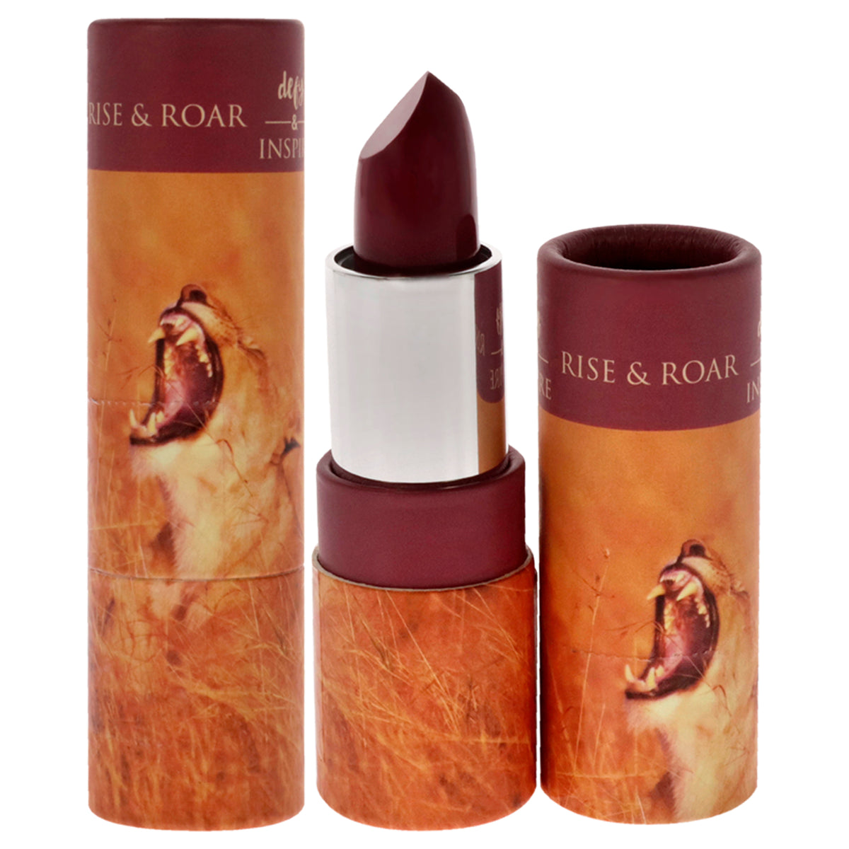 Cream Lipstick  18 Rise and Roar by Defy and Inspire for Women  0134 oz Lipstick