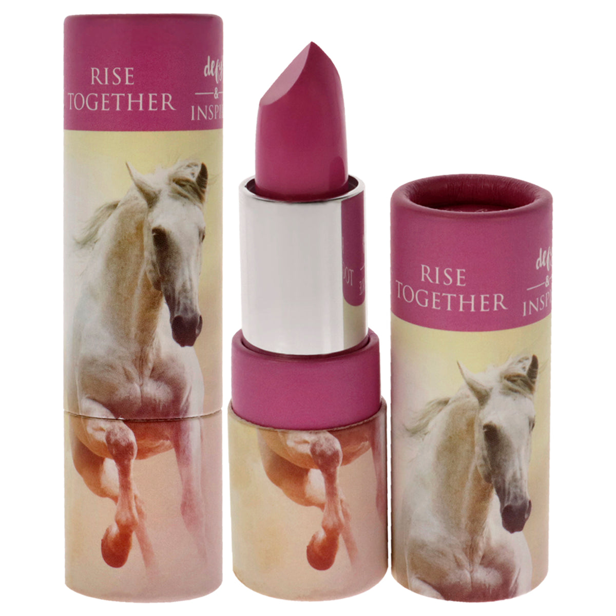 Cream Lipstick  20 Rise Together by Defy and Inspire for Women  0134 oz Lipstick