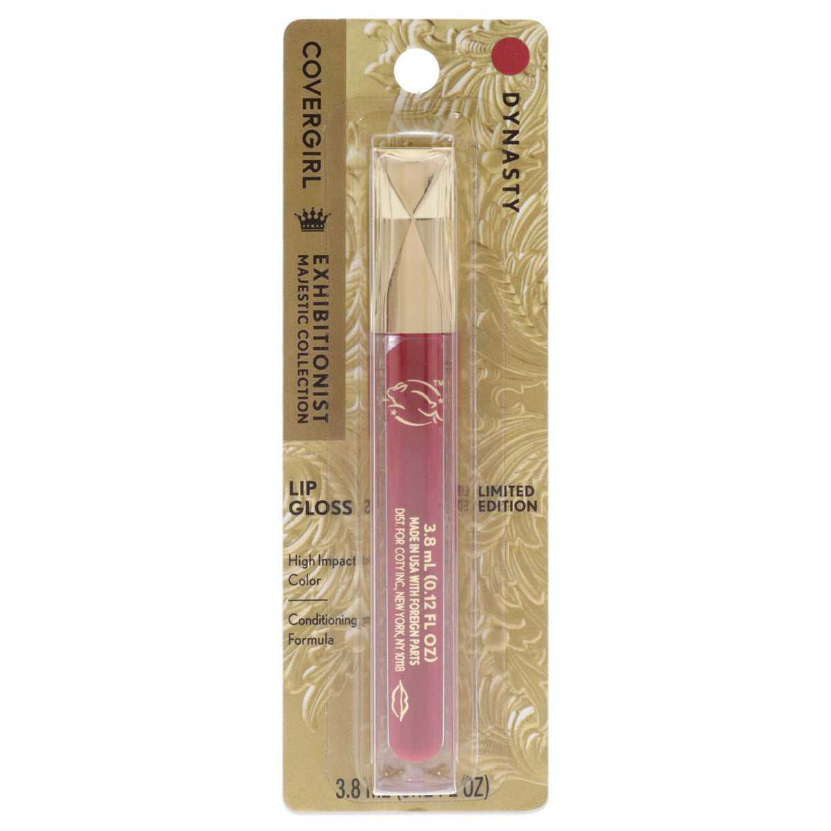 Exhibitionist Majesty Lip Gloss  Dynasty by CoverGirl for Women  012 oz Lip Gloss