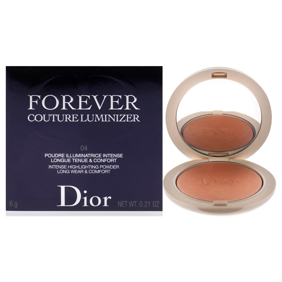 Forever Couture Luminizer  04 Golden Glow by Christian Dior for Women  021 oz Highlighter