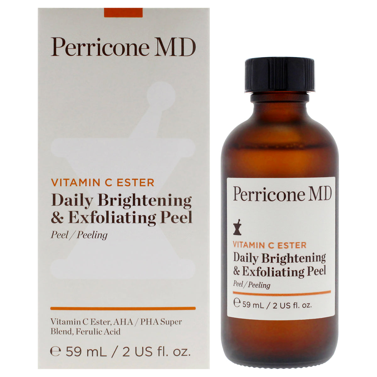 Vitamin C Ester Brightening and Exfoliating Peel by Perricone MD for Unisex  2 oz Treatment