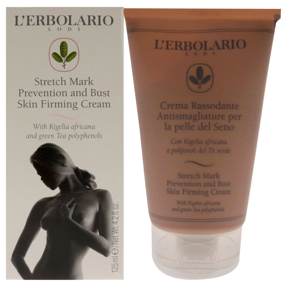 Stretch Mark Prevention and Bust Skin Firming Cream by LErbolario for Women  42 oz Cream