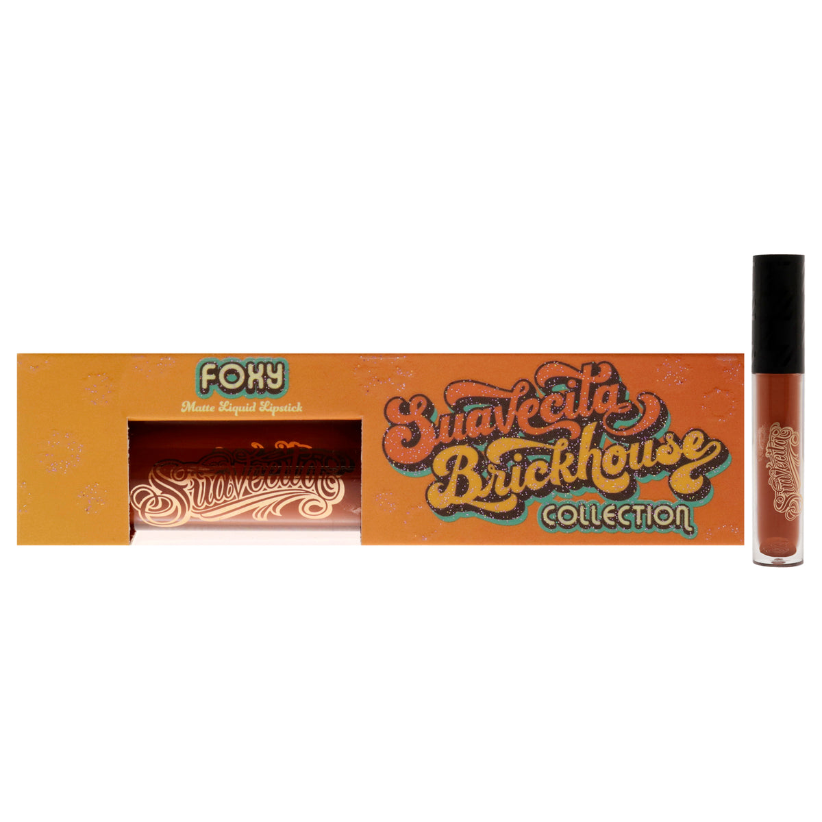 Lipgrip Matte Liquid Lipstick  Foxy by Suavecito for Women  0149 oz Lipstick