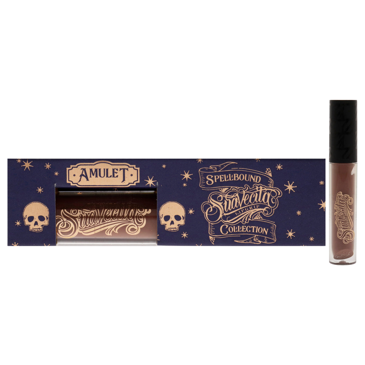 Lipgrip Matte Liquid Lipstick  Amulet by Suavecito for Women  0149 oz Lipstick