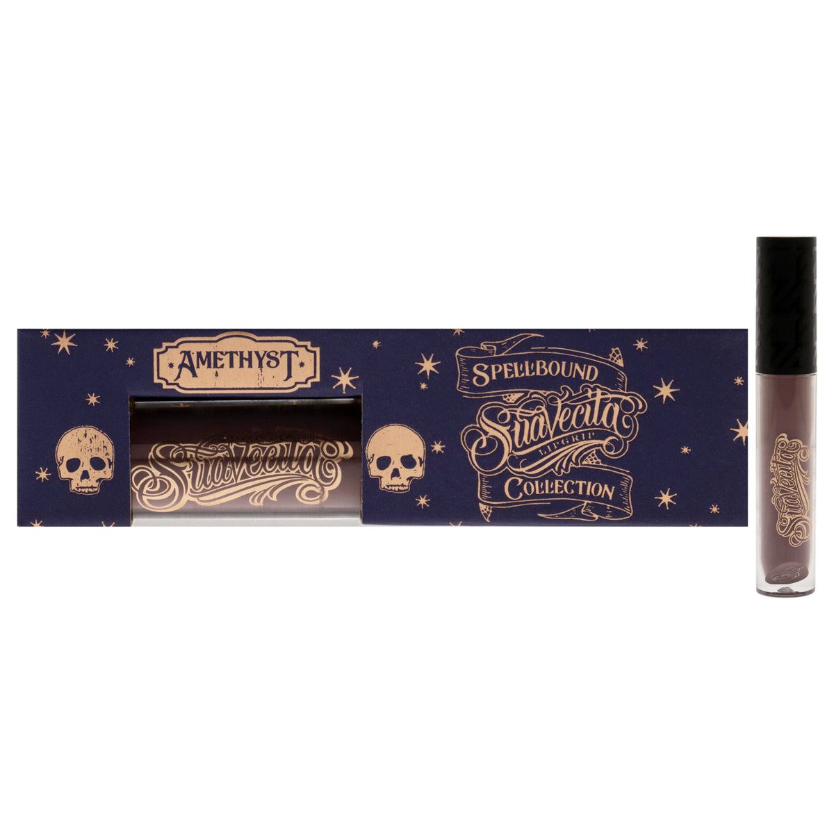 Lipgrip Matte Liquid Lipstick  Amethyst by Suavecito for Women  0149 oz Lipstick