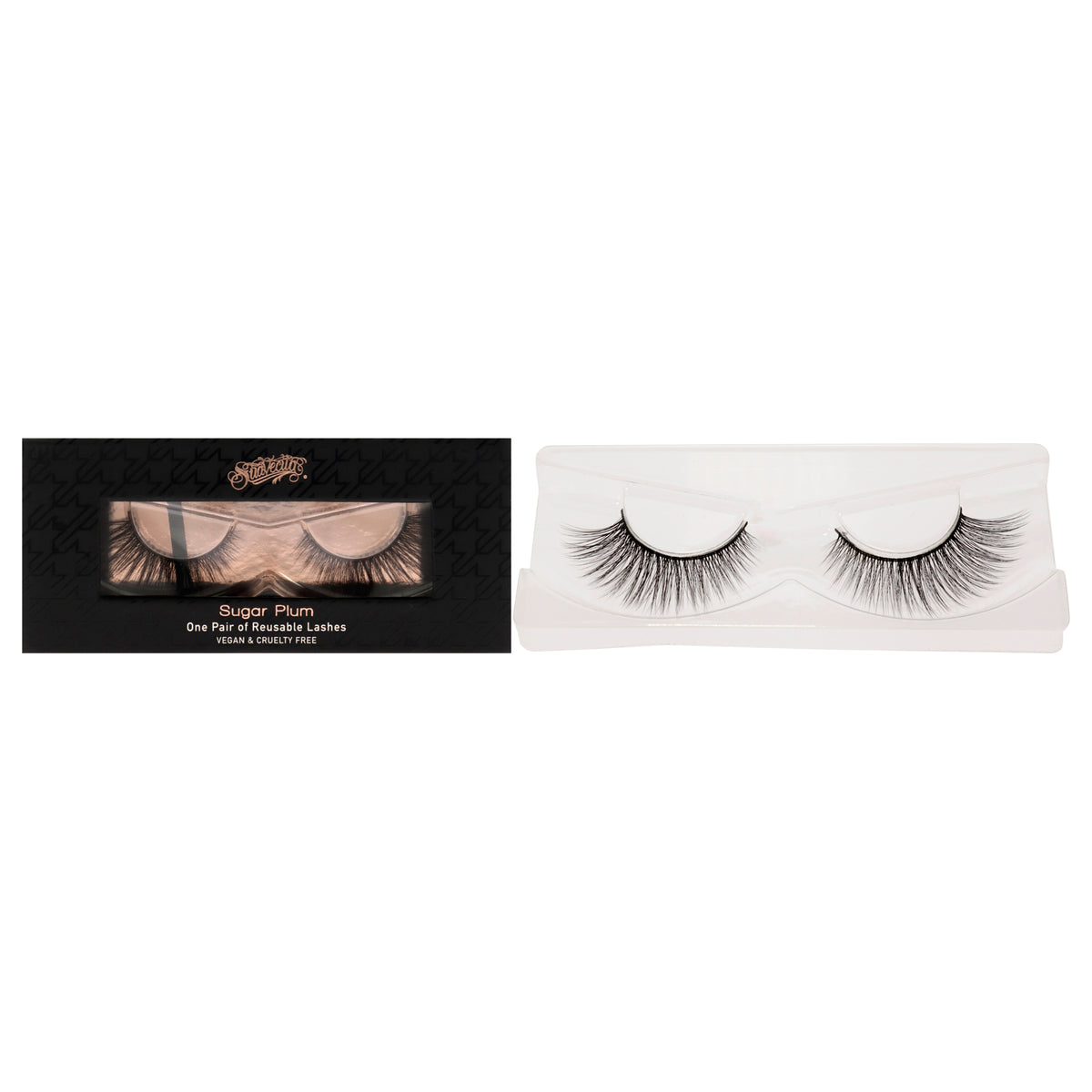 Synthetic Silk Lashes  Sugar Plum by Suavecito for Women  1 Pair Eyelashes