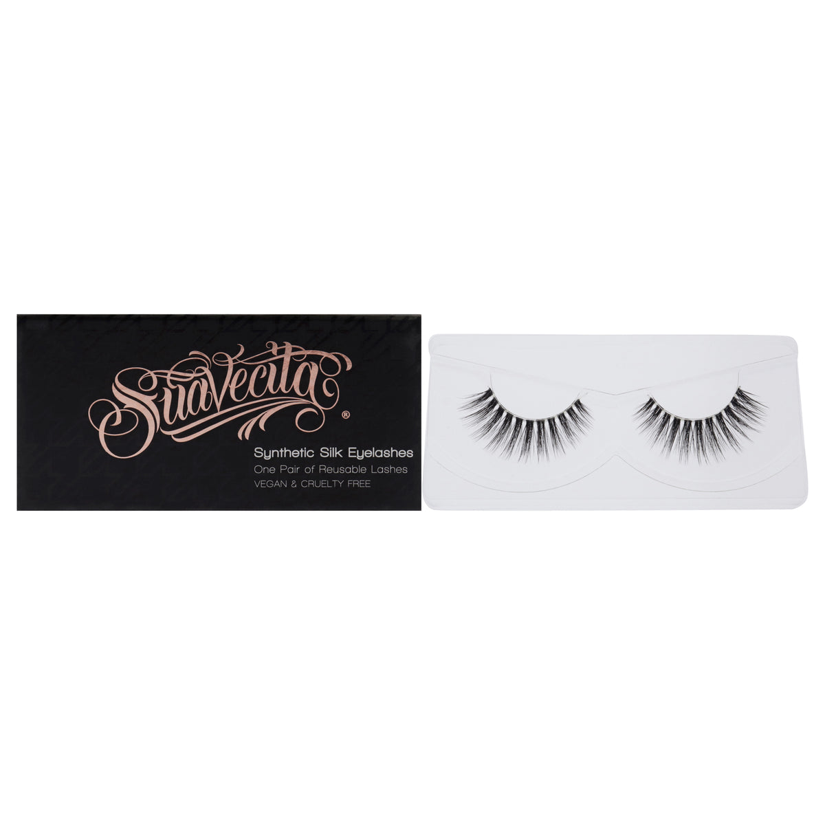 Synthetic Silk Lashes  Tres Leches by Suavecito for Women  1 Pair Eyelashes