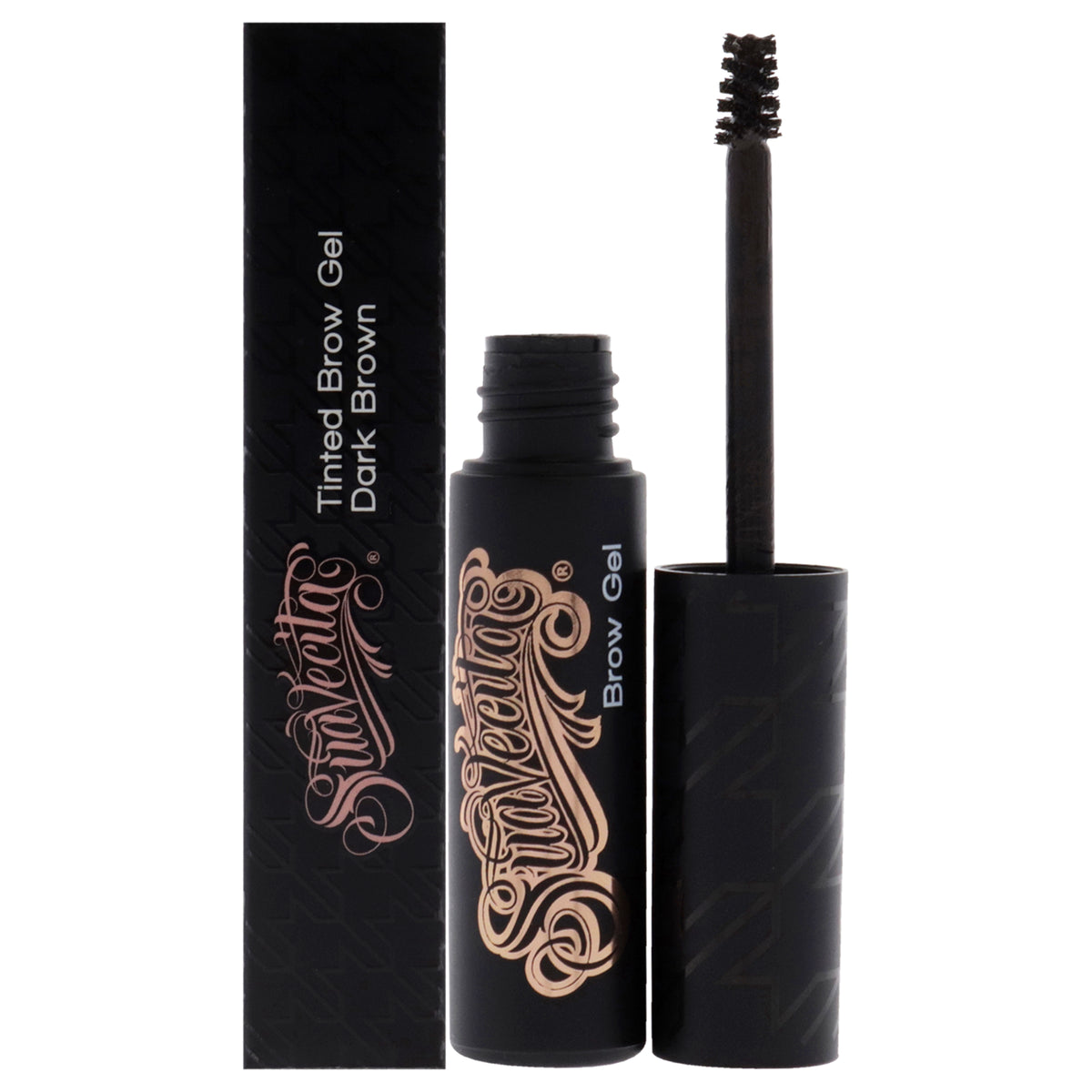 Tinted Brow Gel  Dark Brown by Suavecito for Women  025 oz Eyebrow Gel