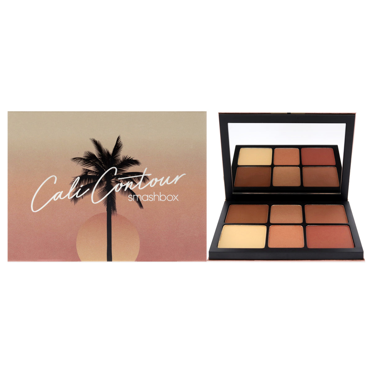 The Cali Contour Palette  Medium Dark by Smashbox for Women  084oz Makeup