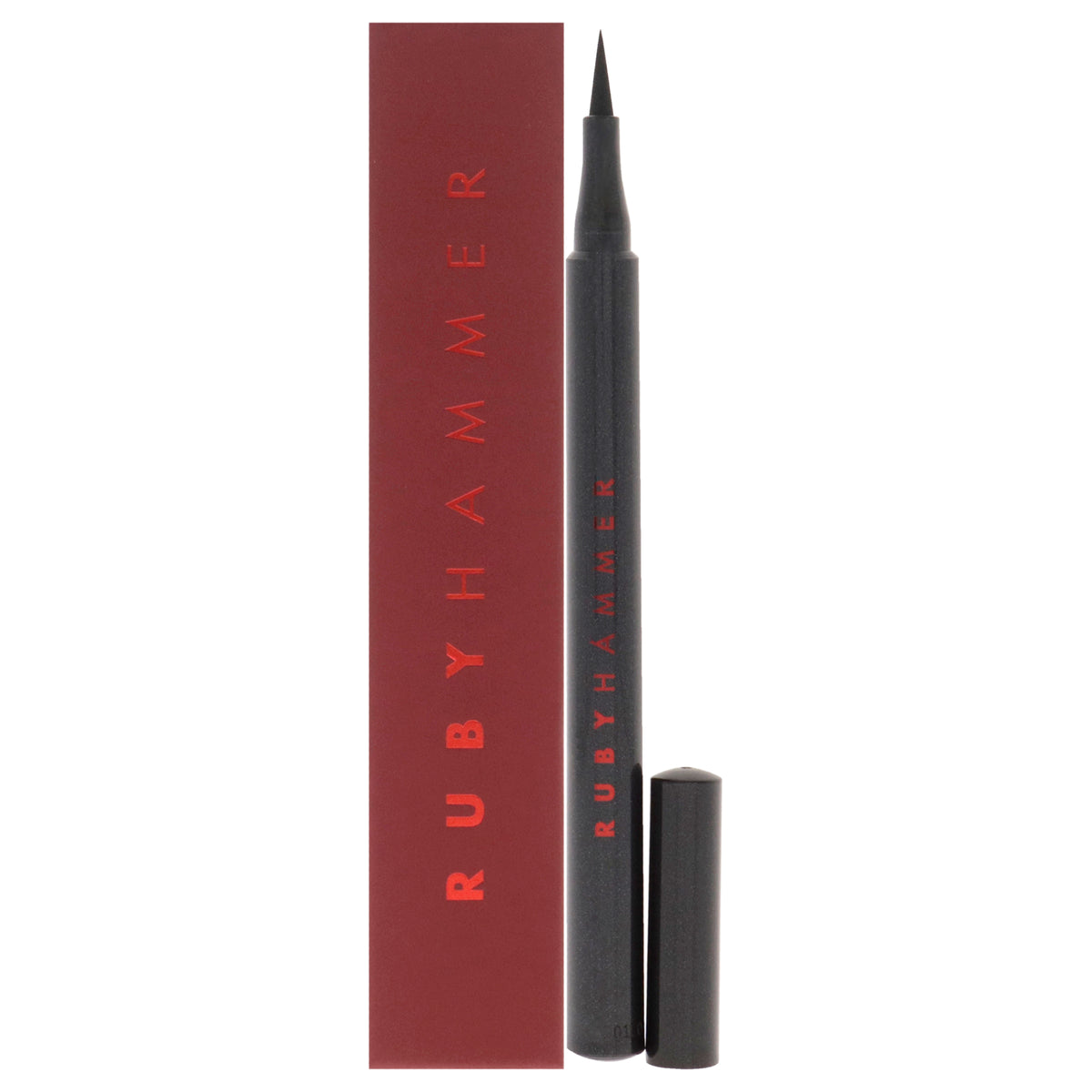 Precision Liquid Eyeliner  Pitch Black by Ruby Hammer for Women  004 oz Eyeliner