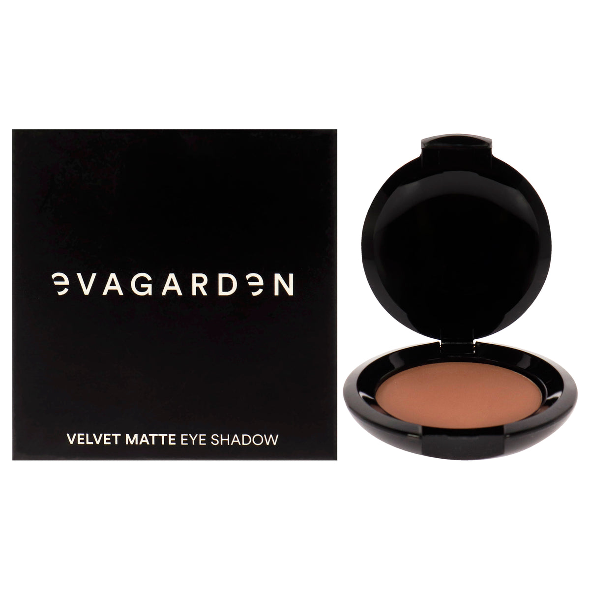 Velvet Matte Eye Shadow  120 Tanning Brown by Evagarden for Women  008 oz Eye Shadow