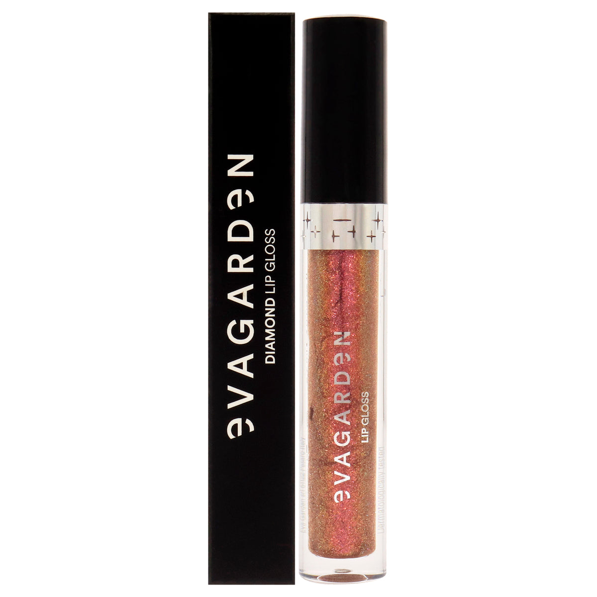 Diamond Lip Gloss  857 Iridescence Pink by Evagarden for Women  009 oz Lip Gloss