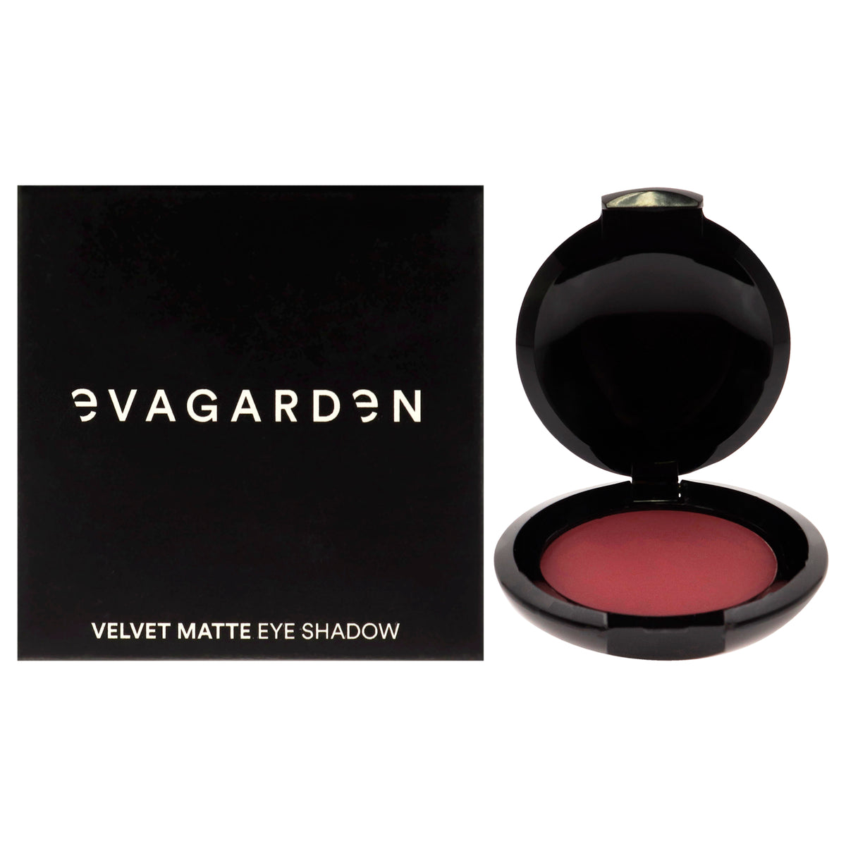 Velvet Matte Eye Shadow  130 Wild Rose by Evagarden for Women  008 oz Eye Shadow