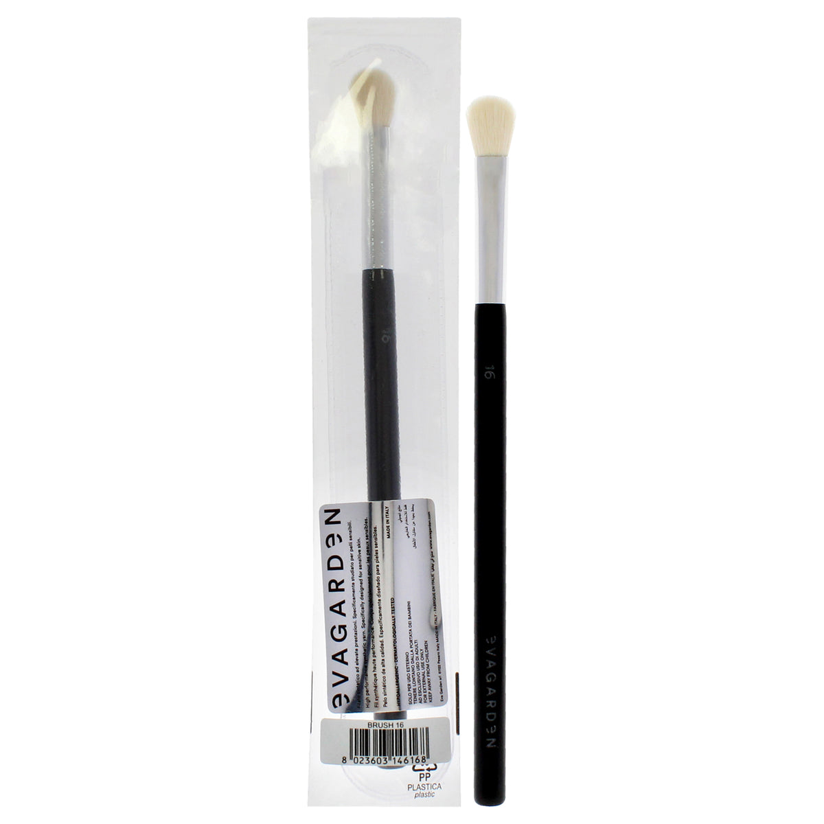 Oval Brush  16 by Evagarden for Women  1 Pc Brush