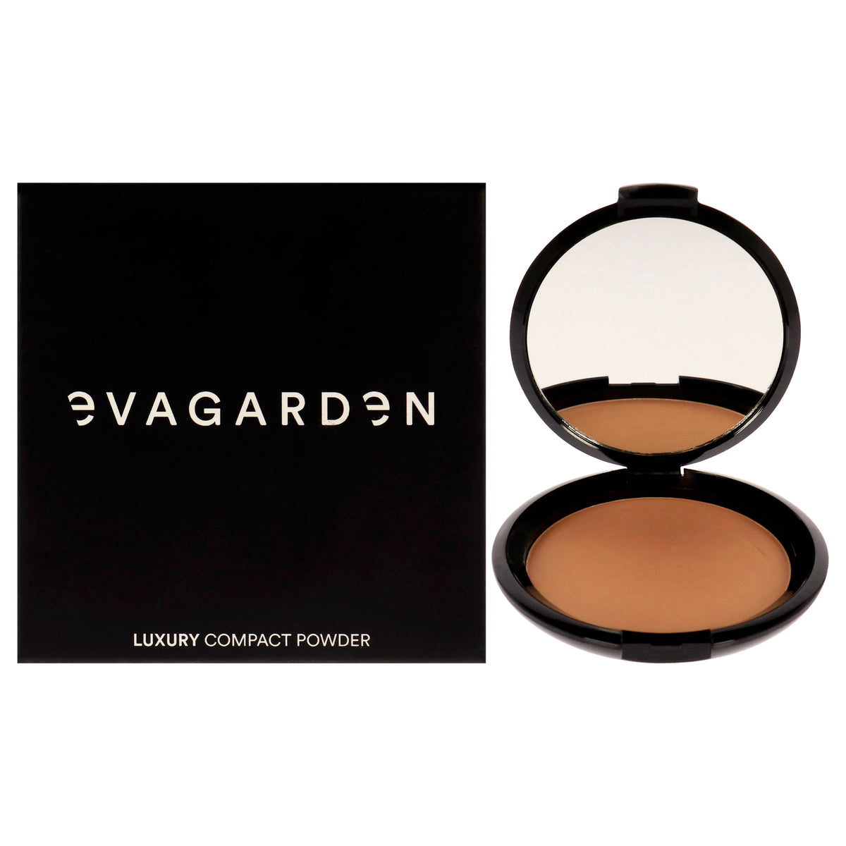 Luxury Compact Powder  890 Bisque by Evagarden for Women  035 oz Powder