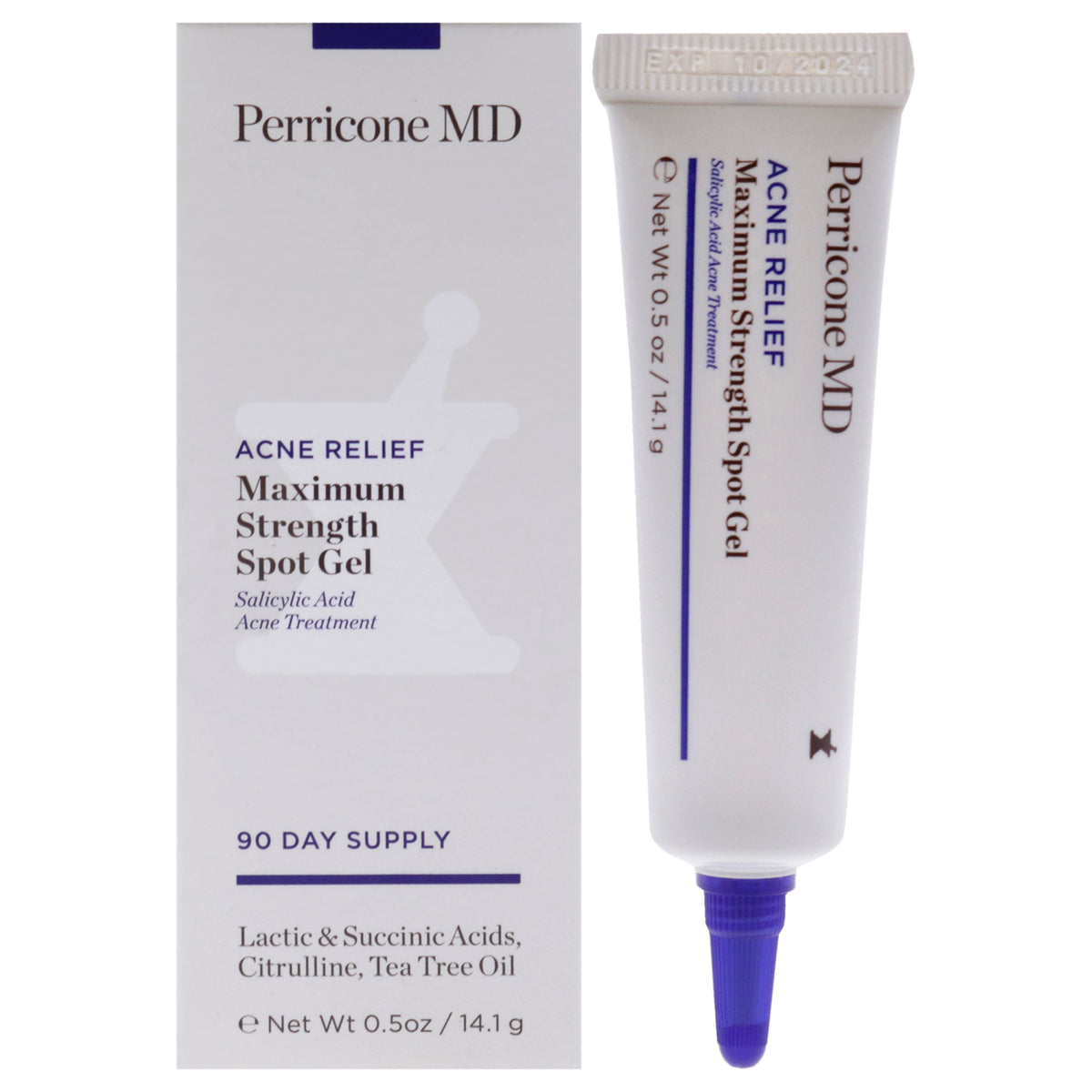 Acne Relief Maximum Strength Spot Gel by Perricone MD for Unisex  05 oz Gel