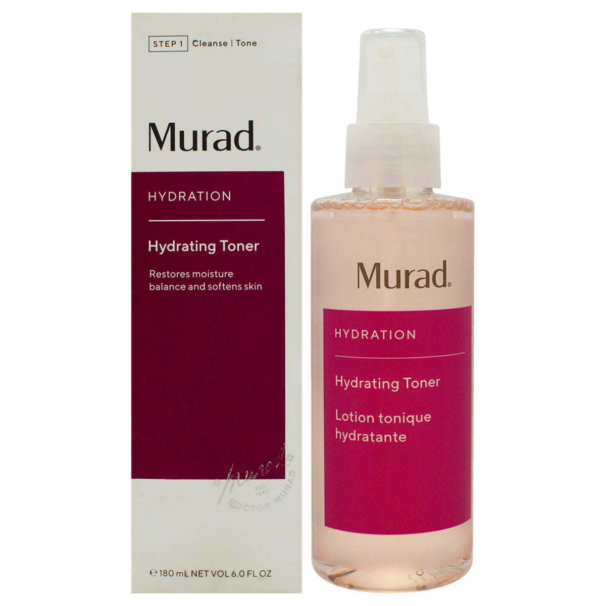 Hydration Hydrating Toner by Murad for Unisex  6 oz Toner Tester