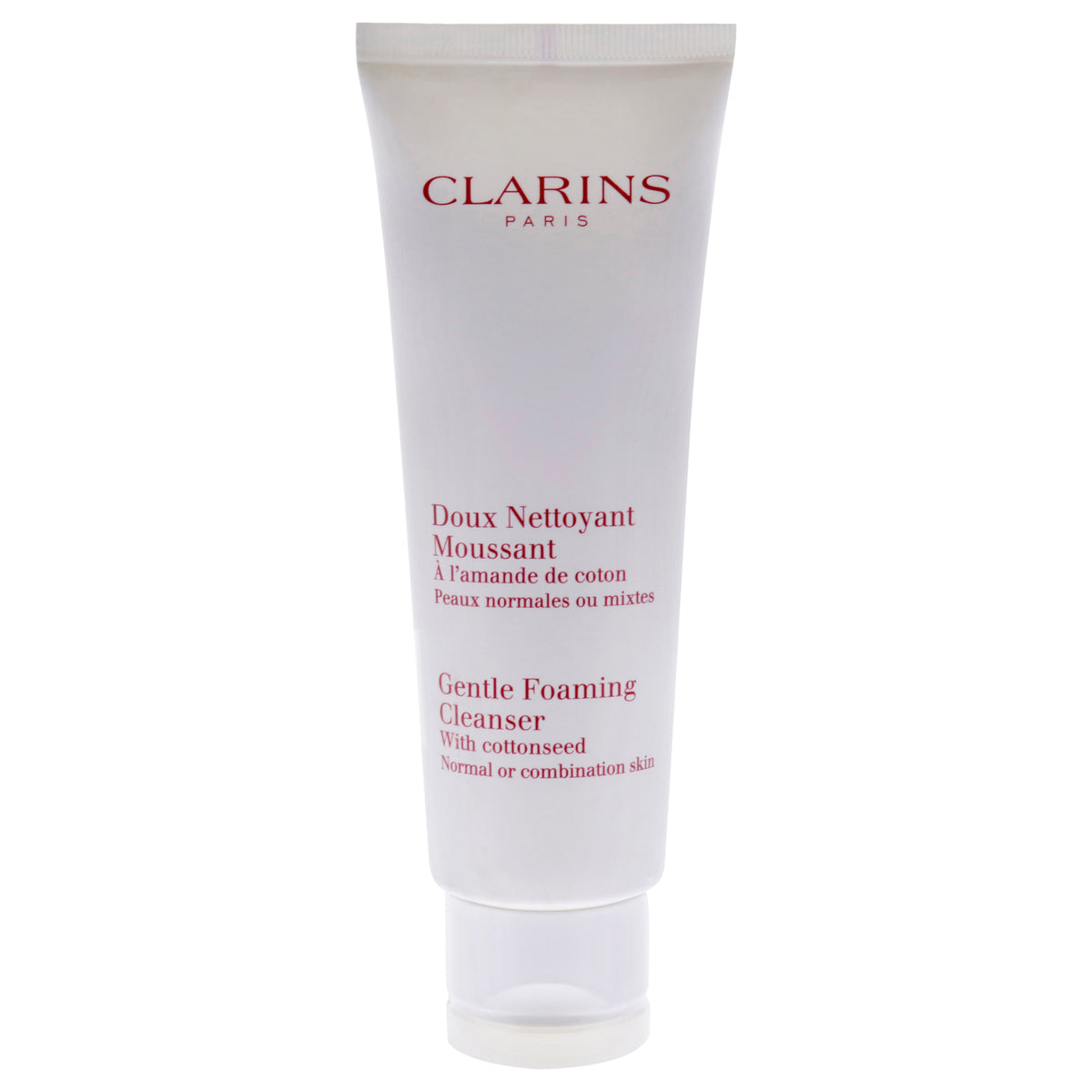 Gentle Foaming Cleanser With Cottonseed  NormalCombination Skin by Clarins for Unisex  44 oz Cleanser Tester