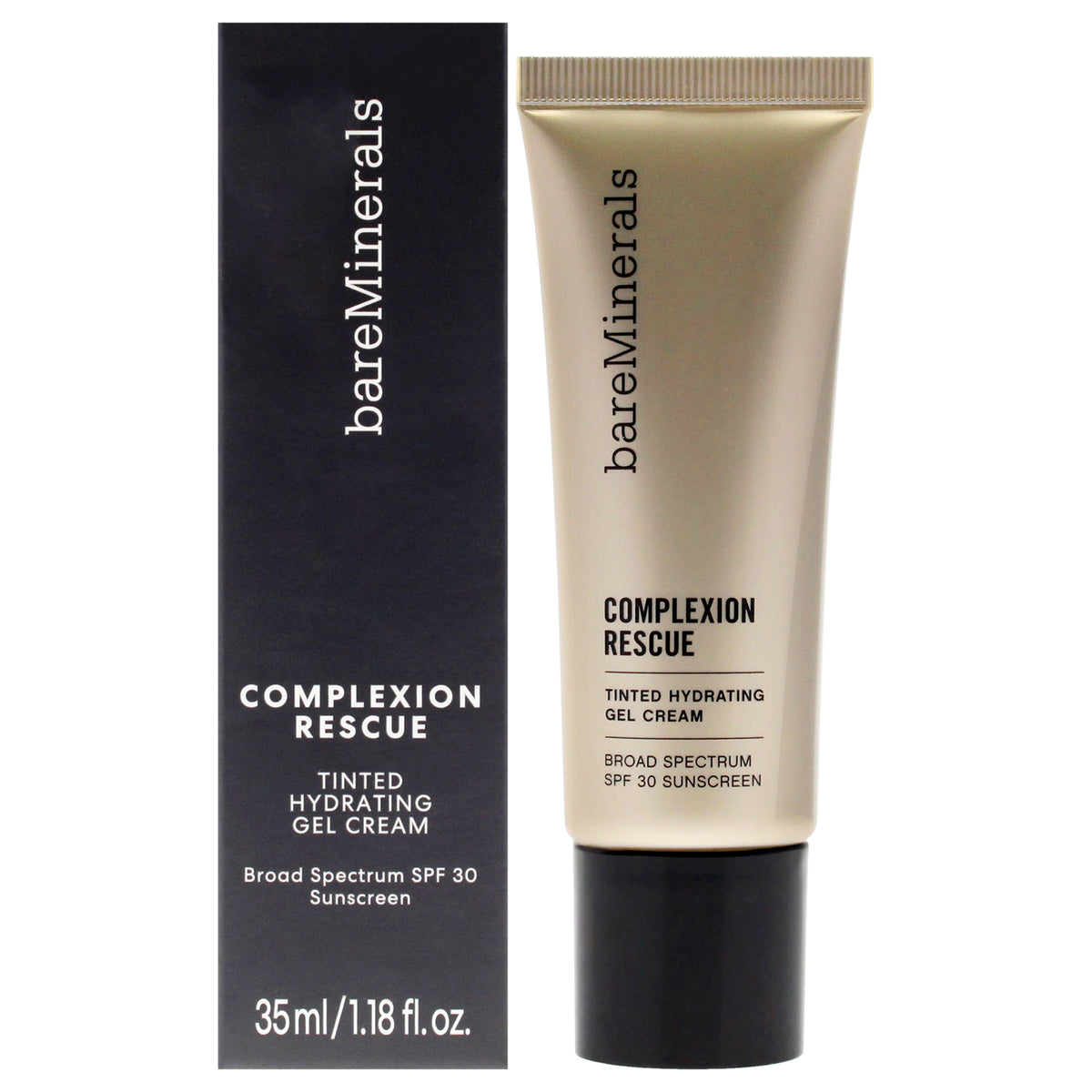 Complexion Rescue Tinted Hydrating Gel Cream SPF 30  04 Suede by bareMinerals for Women  118 oz Foundation Tester