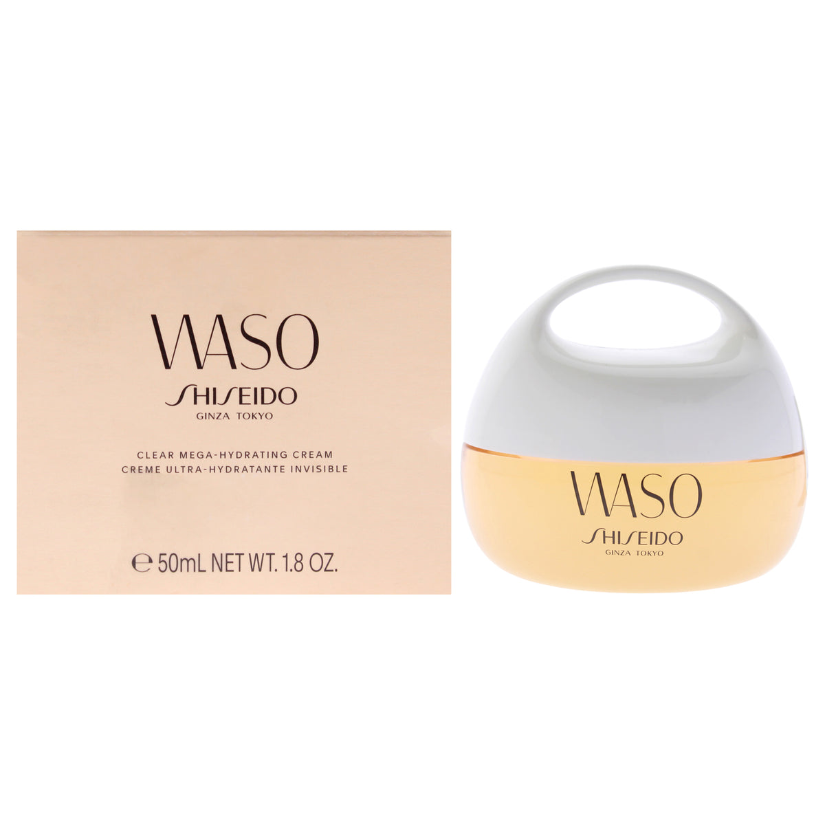 Waso Clear MegaHydrating Cream by Shiseido for Women  18 oz Cream Tester