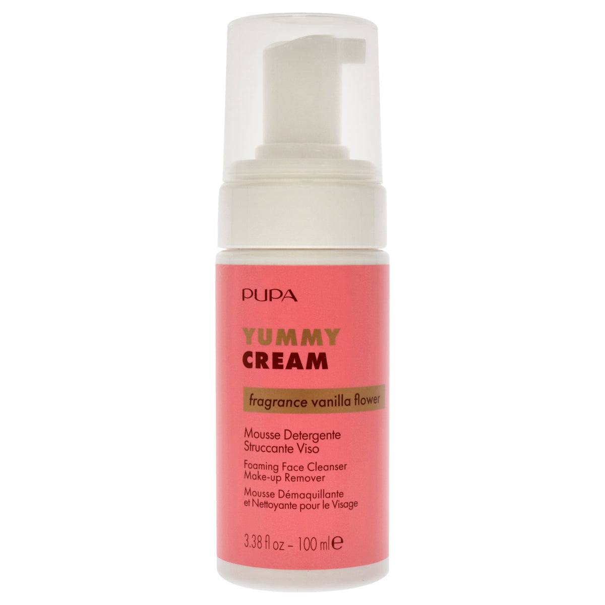 Yummy Cream  Vanilla Flower by Pupa Milano for Women  338 oz Foam