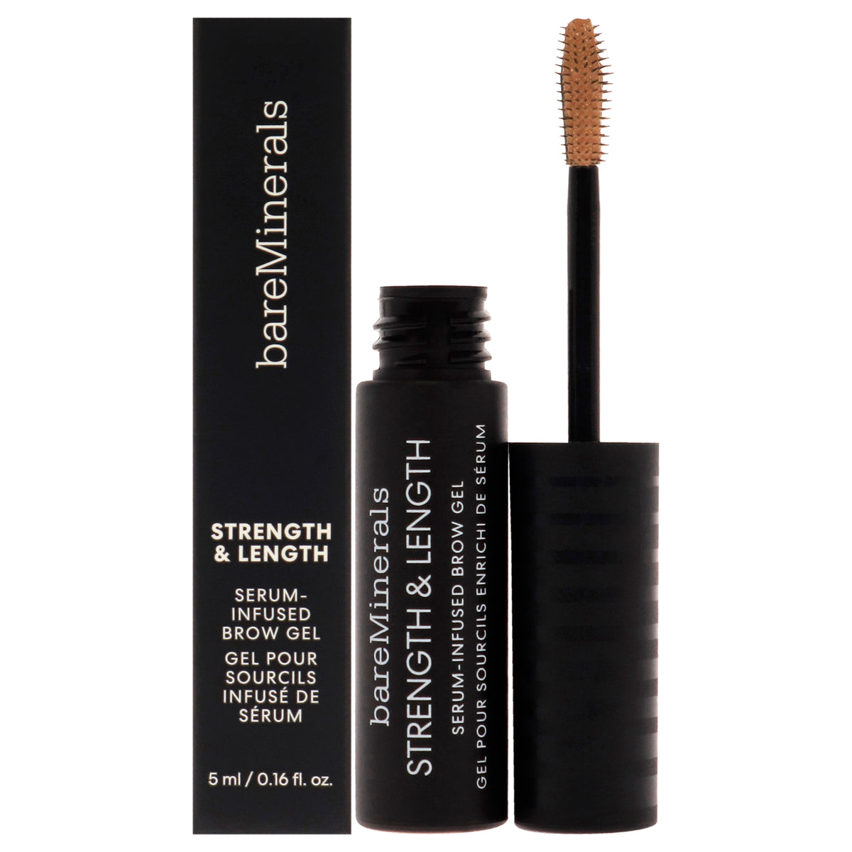 Strength and Length SerumInfused Brow Gel  Honey by bareMinerals for Women  016 oz Brow Gel