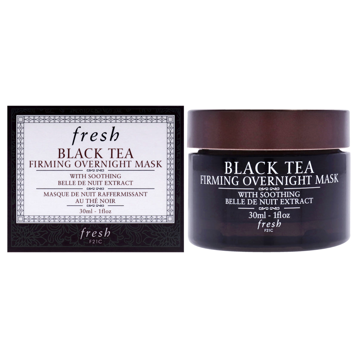 Black Tea Firming Overnight Mask by Fresh for Women  1 oz Mask