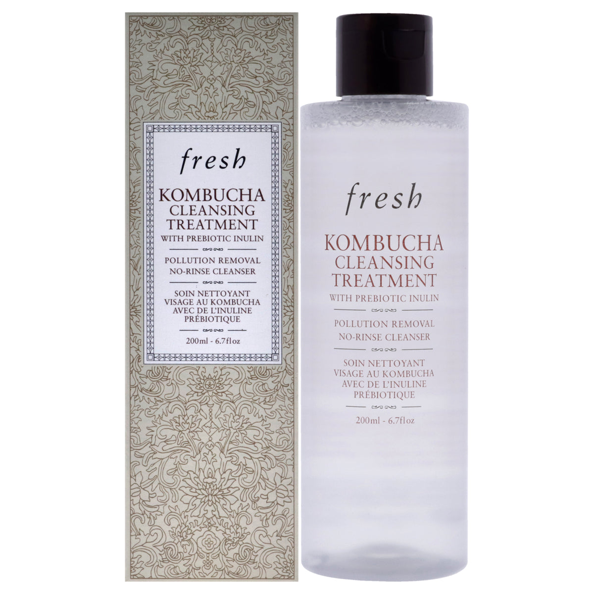 Kombucha 2in1 NoRinse Cleanser and Prebiotic Treatment by Fresh for Women  67 oz Treatment