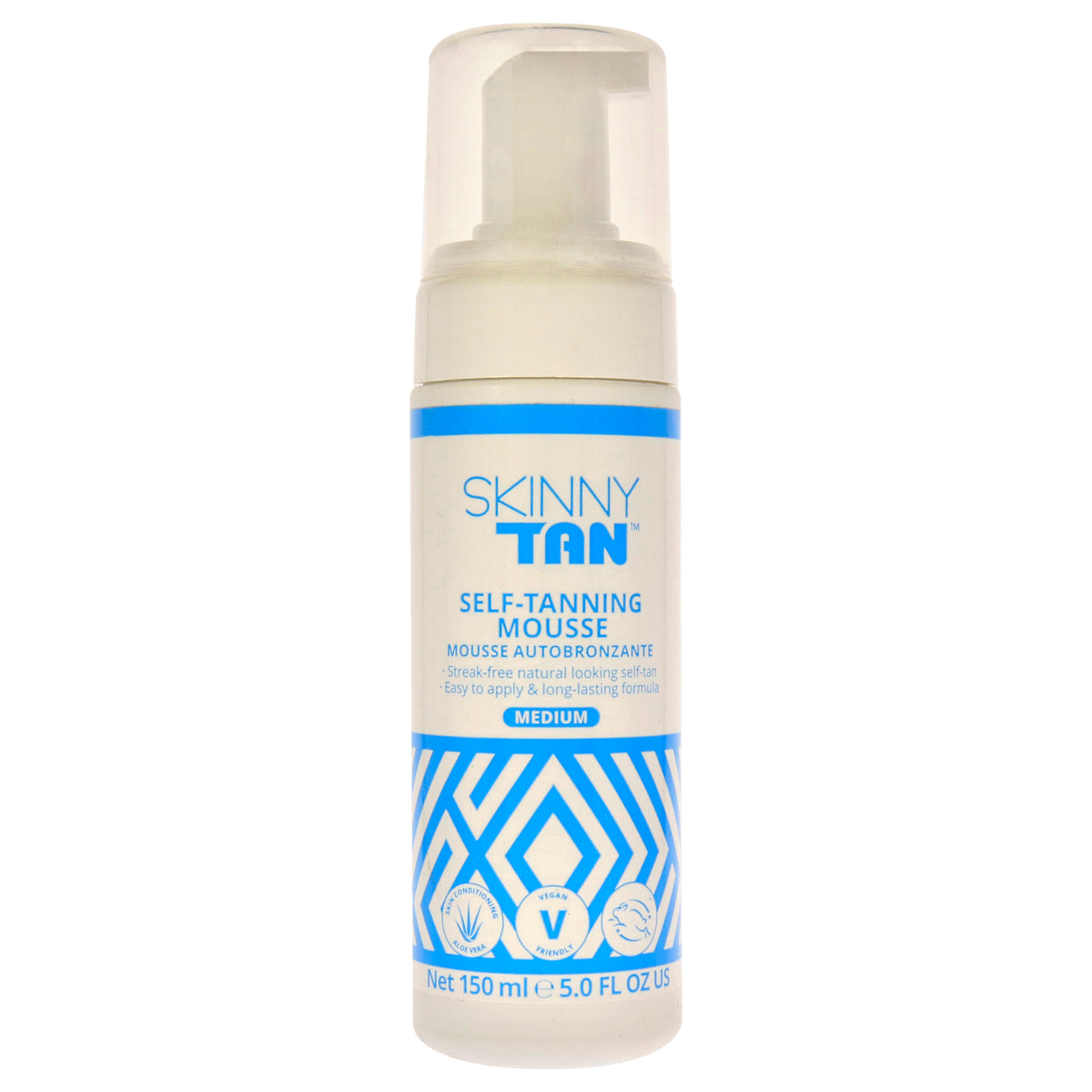 SelfTanning Mousse  Medium by Skinny Tan for Women  5 oz Mousse