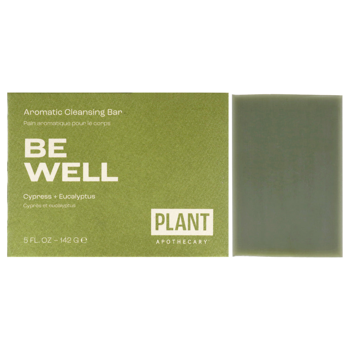 Be Well by Plant Apothecary for Unisex  5 oz Soap