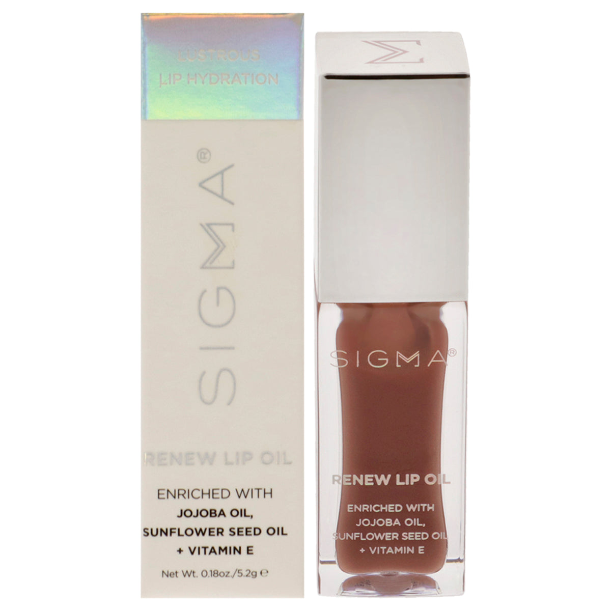 Renew Lip Oil  Tint by SIGMA for Women  018 oz Lip Oil