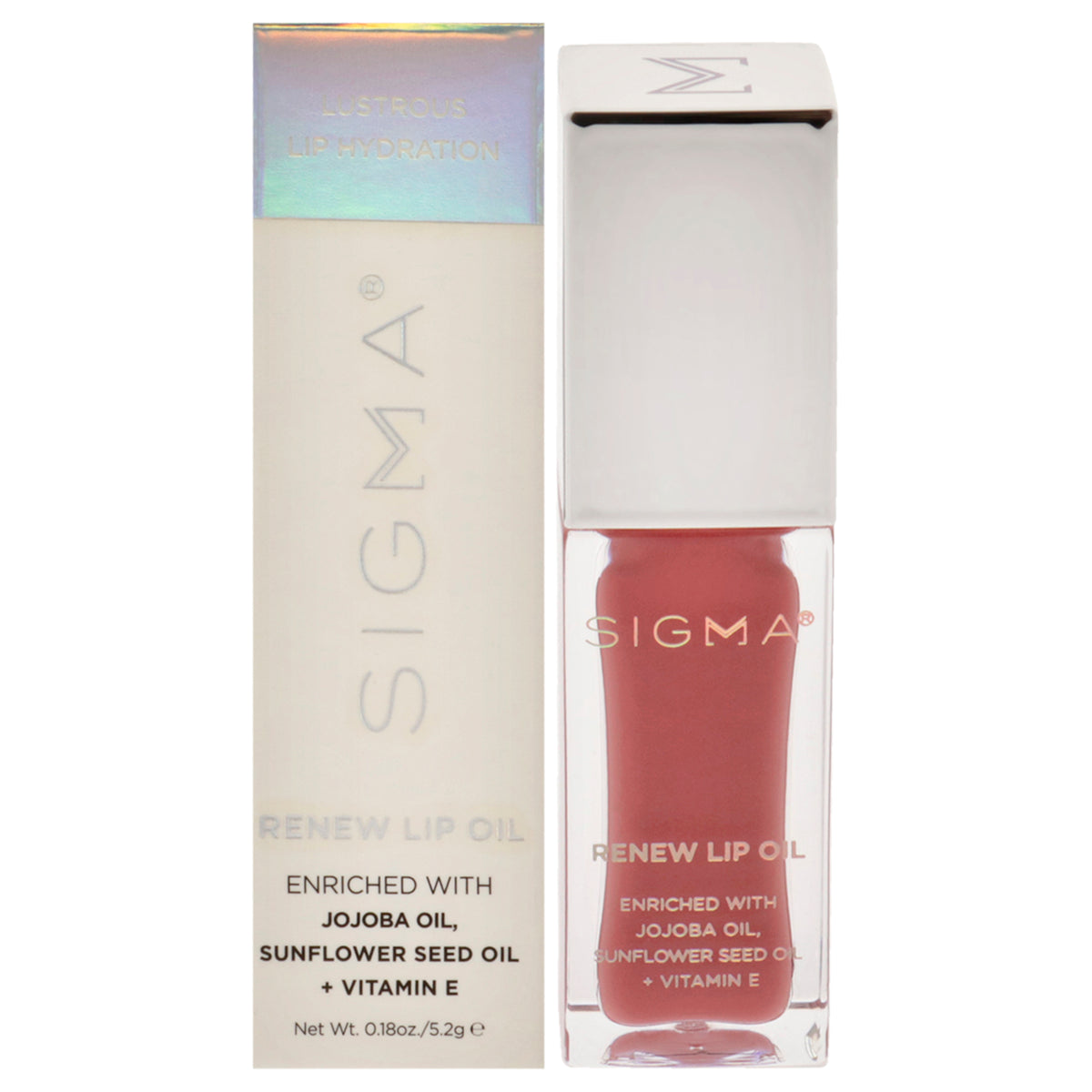 Renew Lip Oil  Tranquil by SIGMA for Women  018 oz Lip Oil