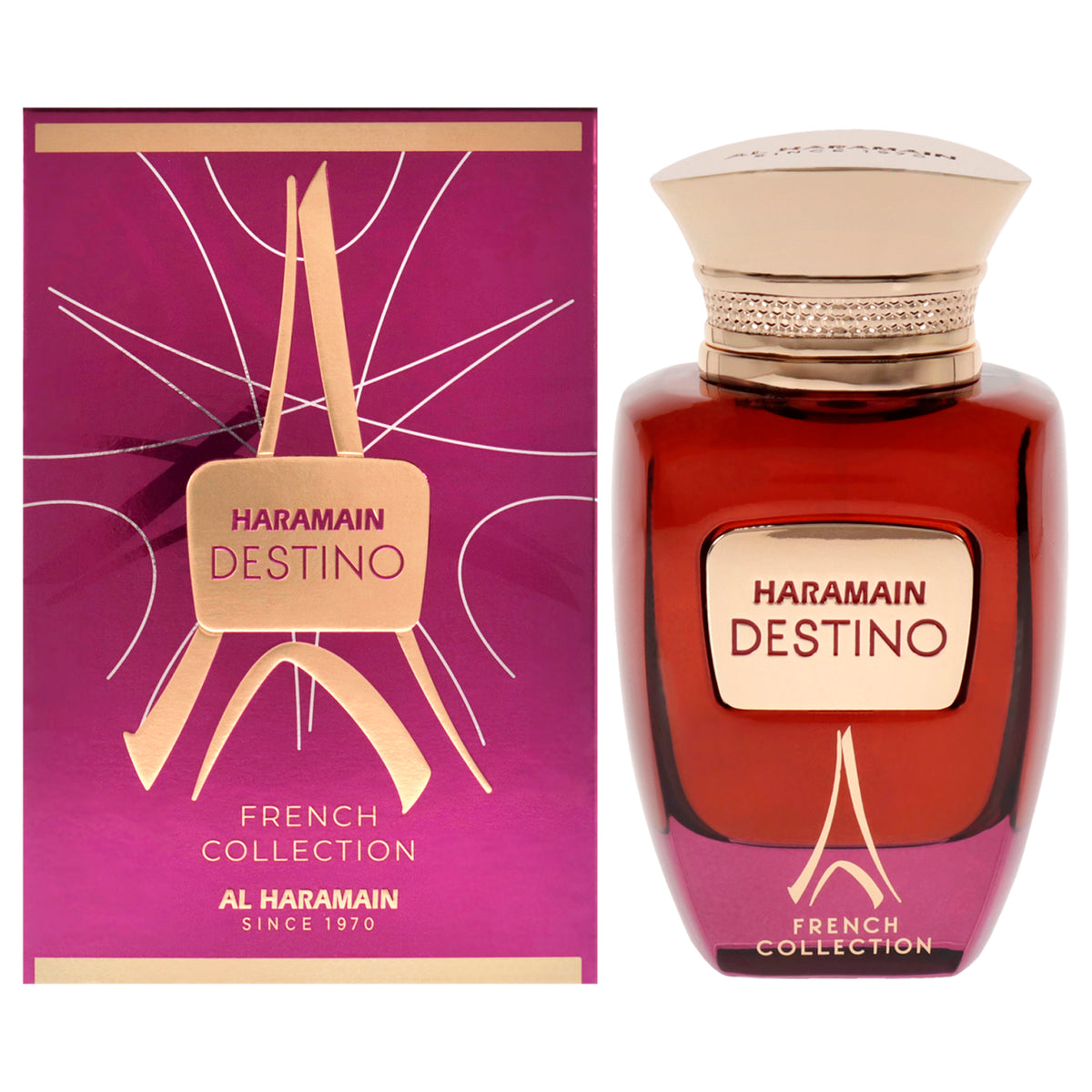 Destino French Collection by Al Haramain for Unisex  333 oz EDP Spray