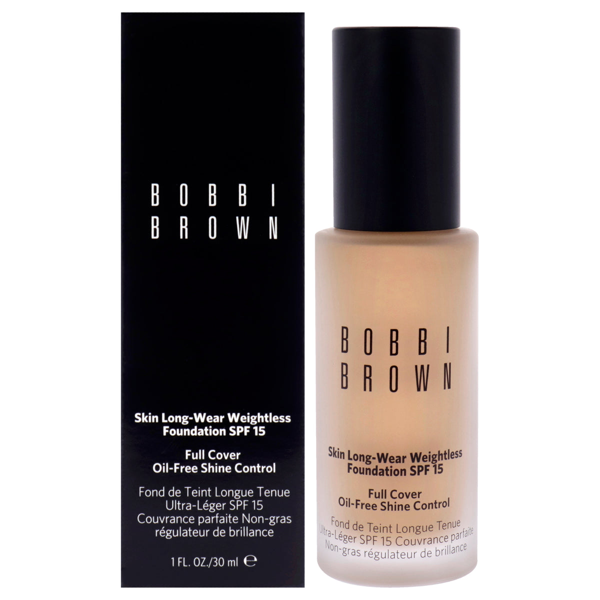 Skin LongWear Weightless Foundation SPF 15  N052 Natural by Bobbi Brown for Women  1 oz Foundation