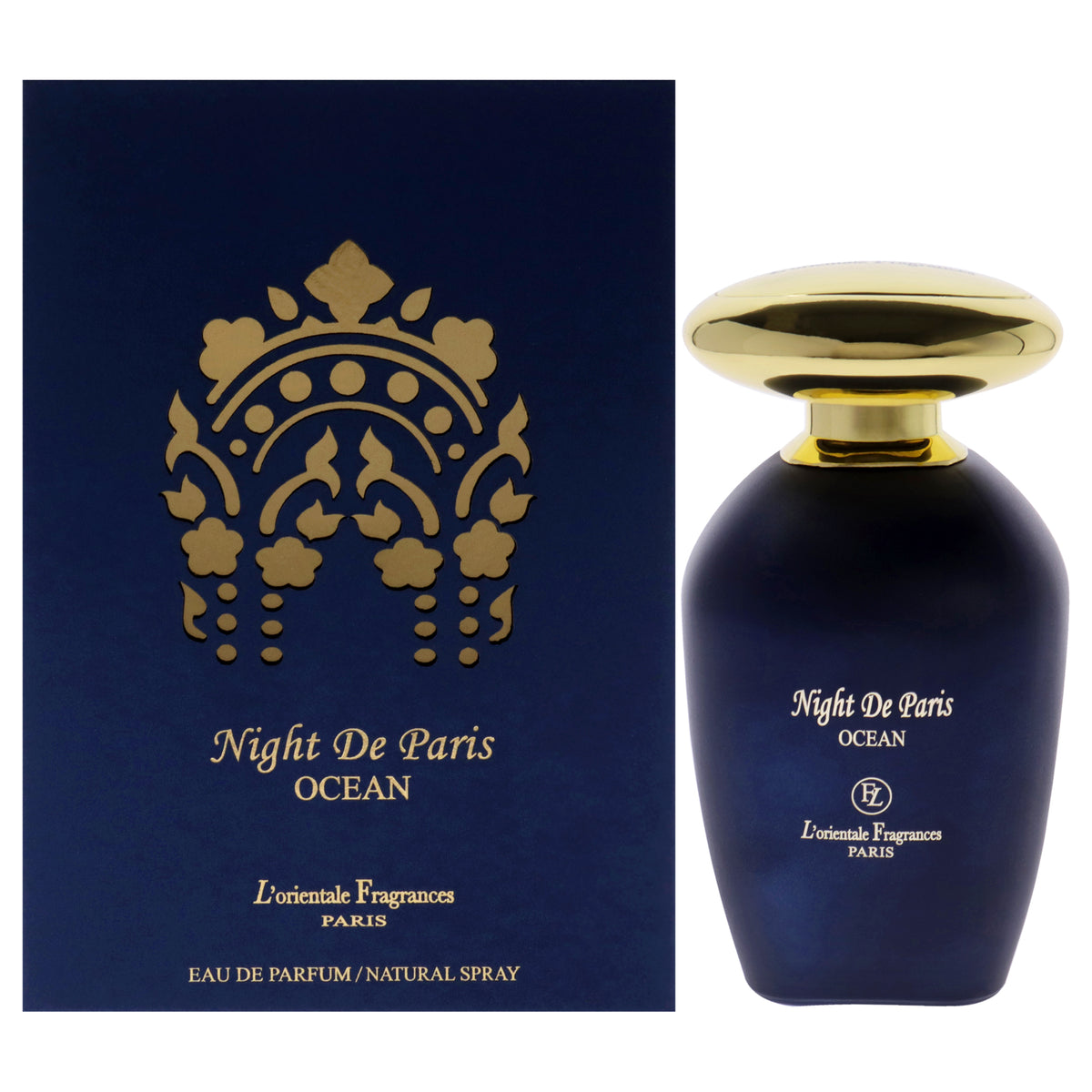 Night De Paris Ocean by LOrientale Fragrances for Unisex  33 oz EDP Spray