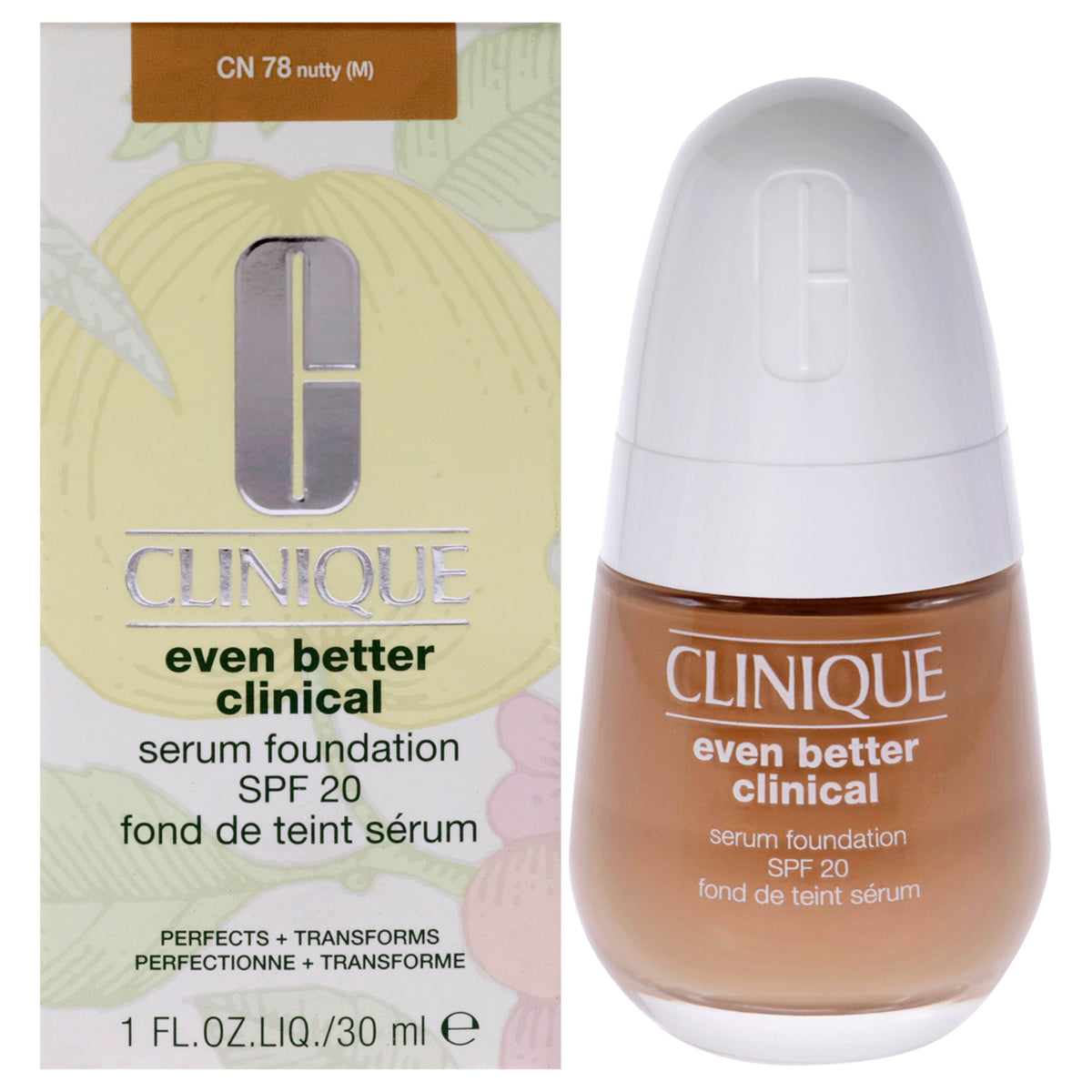 Even Better Clinical Serum Foundation SPF 20  CN 78 Nutty by Clinique for Women  1 oz Foundation