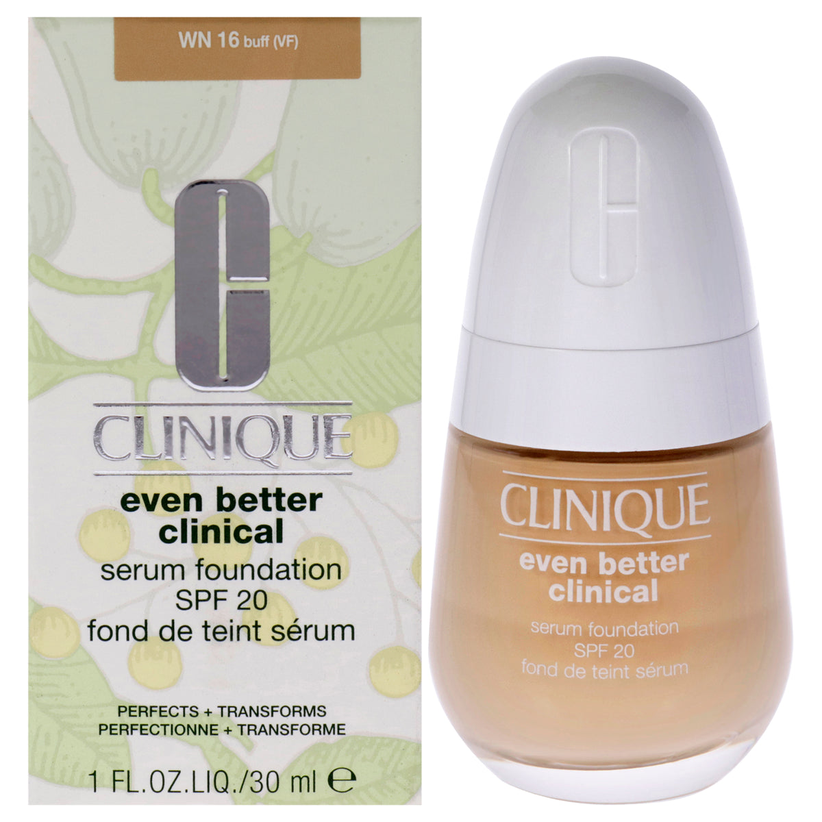 Even Better Clinical Serum Foundation SPF 20  WN 16 Buff by Clinique for Women  1 oz Foundation