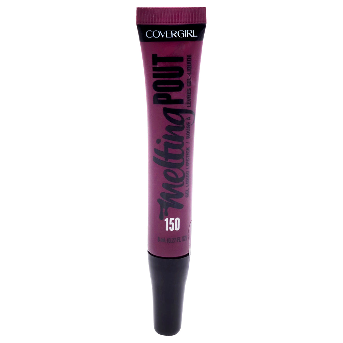 Melting Pout Gel Liquid Lipstick  150 Raspberry Gelly by CoverGirl for Women  027 oz Lipstick