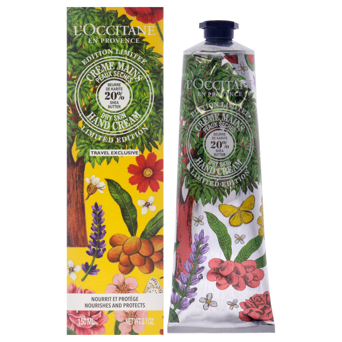 Shea Butter Hand Cream  Dry Skin by LOccitane for Unisex  51 oz Cream Limited Edition