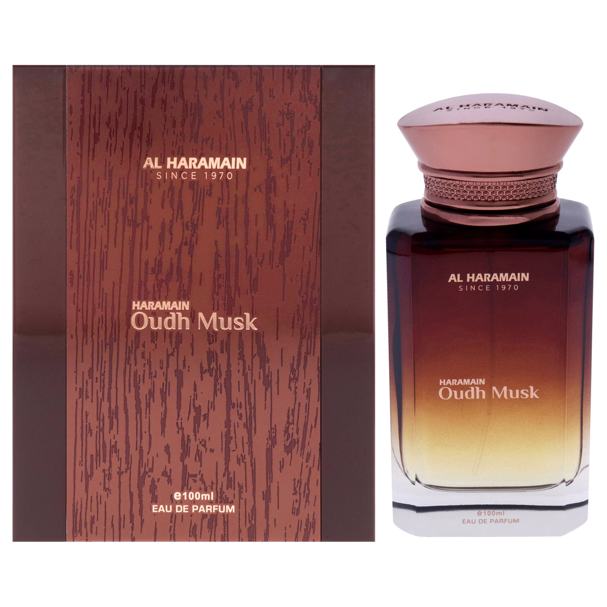 Oudh Musk by Al Haramain for Men  333 oz EDP Spray