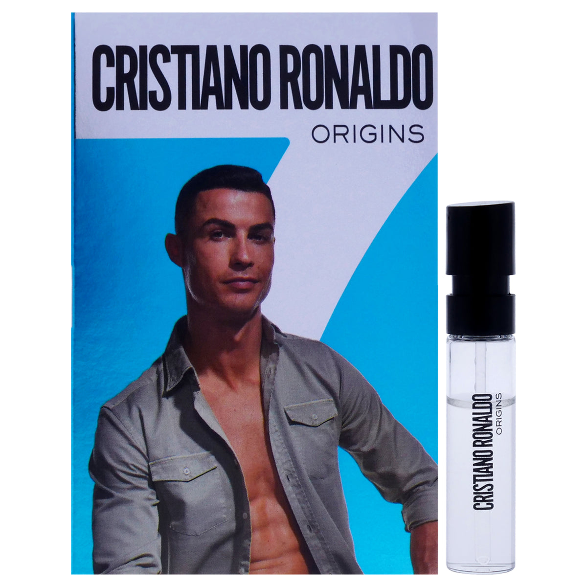 CR7 Origins by Cristiano Ronaldo for Men  005 oz EDT Spray Vial On Card Mini