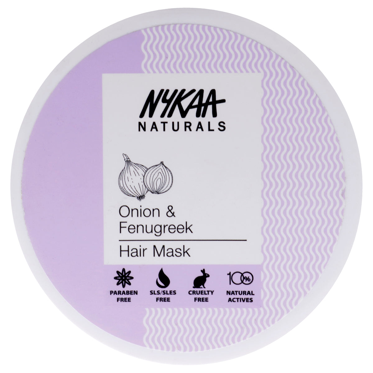 Hair Mask  Onion and Fenugreek by Nykaa Naturals for Women  676 oz Masque