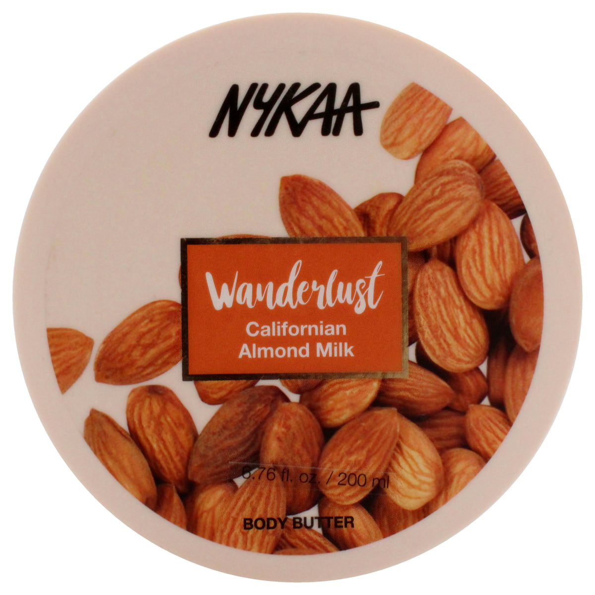 Wanderlust Body Butter  Californian Almond Milk by Nykaa Naturals for Women  676 oz Body Cream