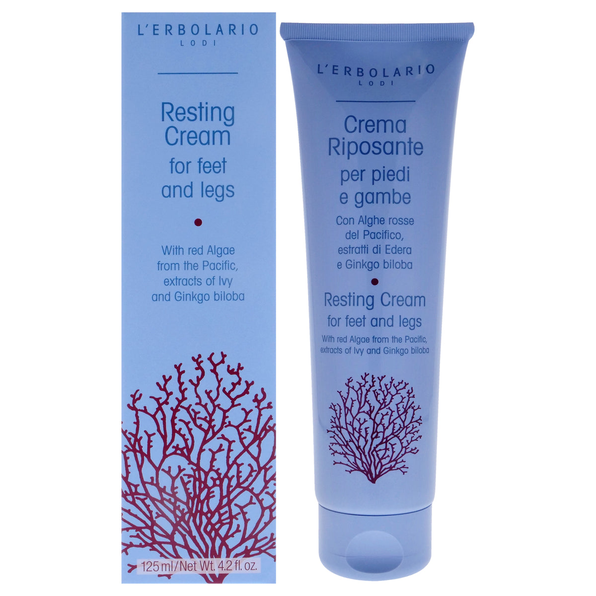 Resting Cream for Feet and Legs by LErbolario for Unisex  42 oz Cream