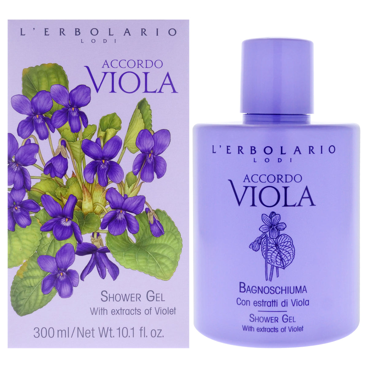 Shower Gel  Accordo Viola by LErbolario for Women  101 oz Shower Gel