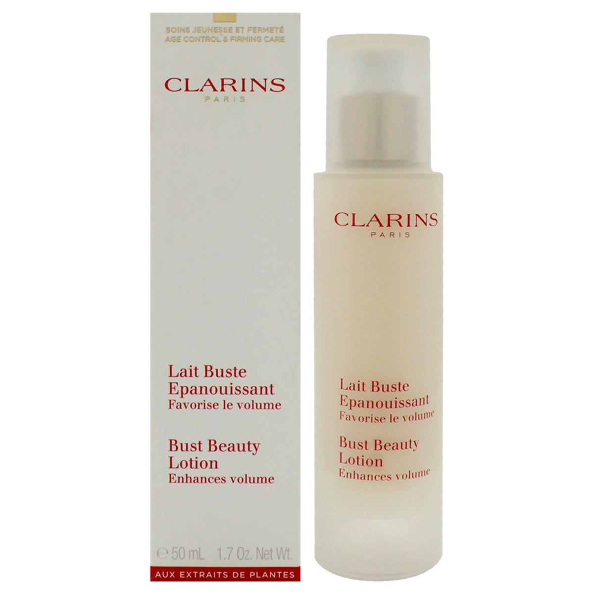 Bust Beauty Lotion by Clarins for Women  17 oz Lotion Tester