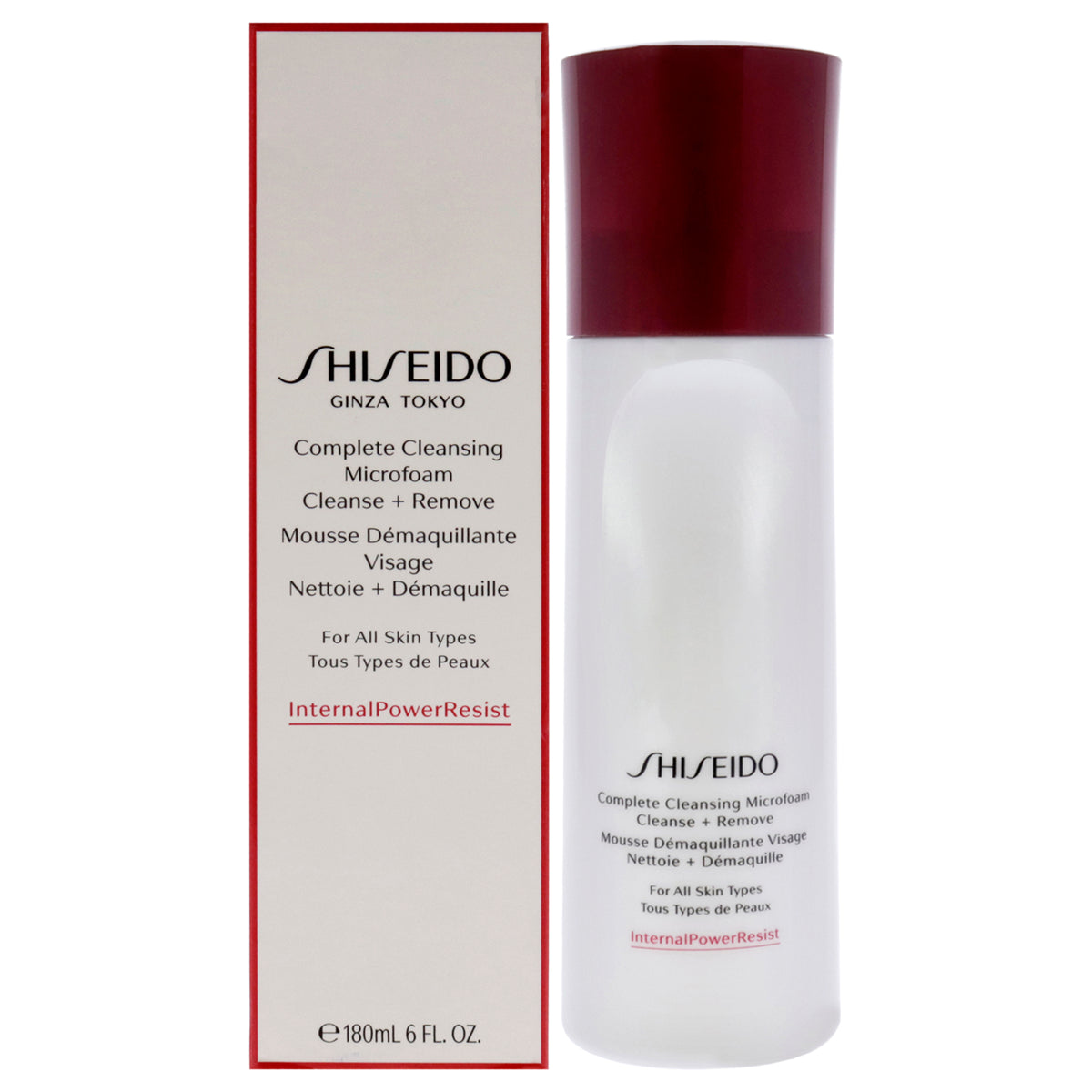 Complete Cleansing Microfoam by Shiseido for Women  6 oz Cleanser Tester