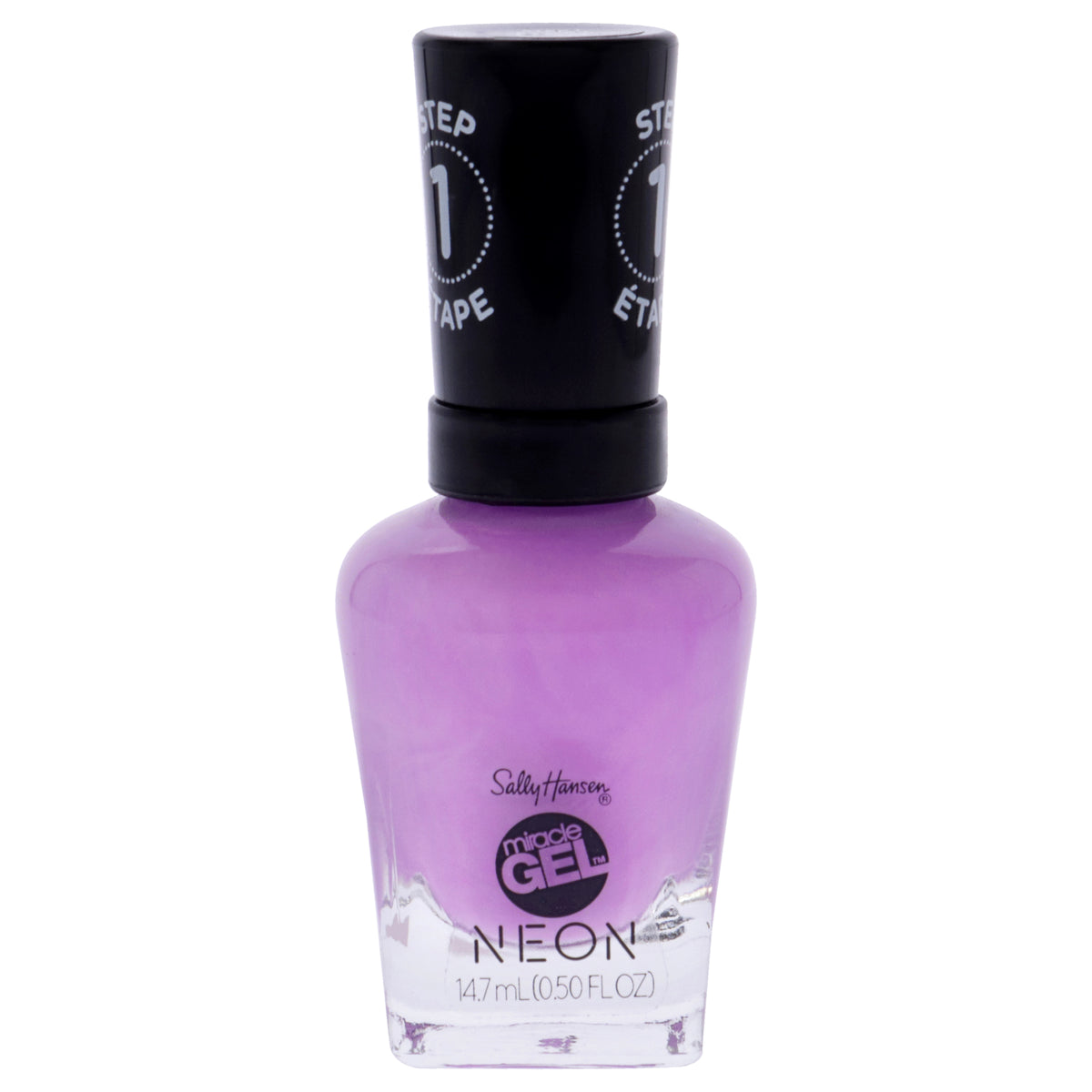 Miracle Gel Neon  054 Violet by Sally Hansen for Women  05 oz Nail Polish